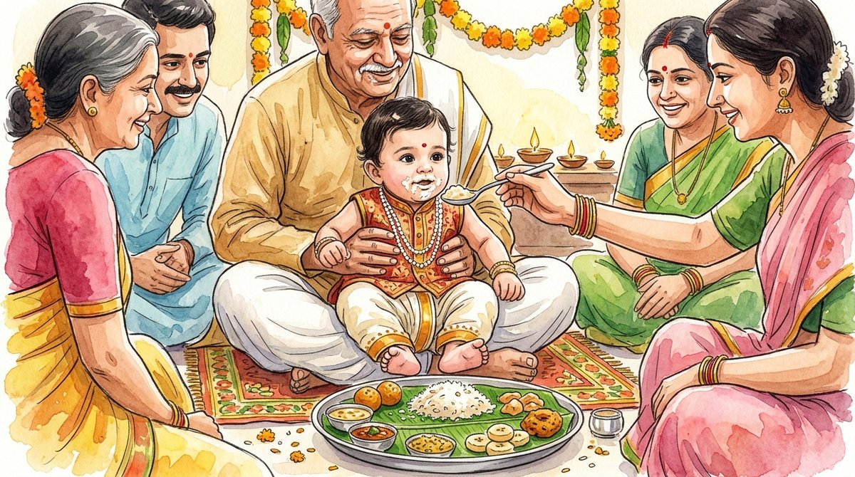 Annaprashana (First Solids)
