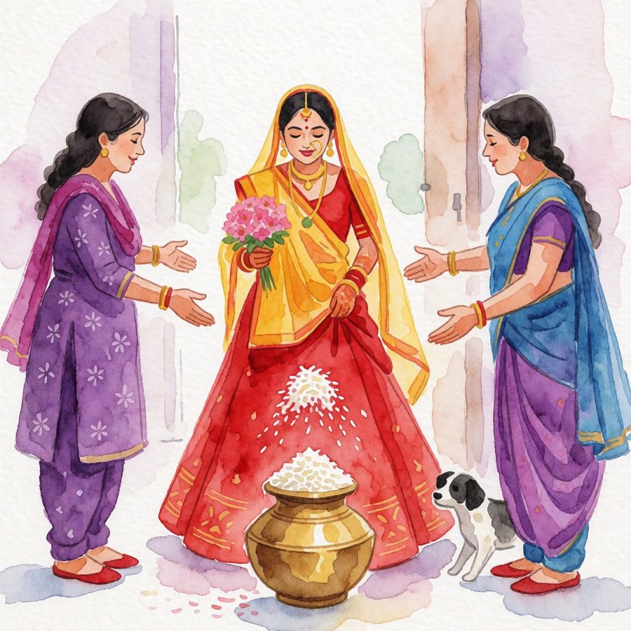 Vadhu Pravesha (Bride's First Entry)